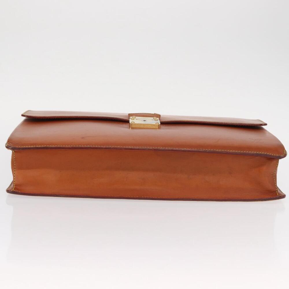 LOUIS VUITTON Nomad Leather Robust 1 Business Bag Beige M85390 LV Auth 153647 - Picture 5 of 16